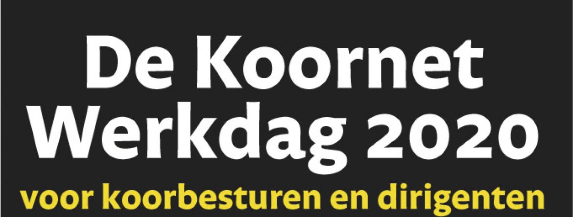 Koornet Werkdag 2020 Koornet Werkdag 2020