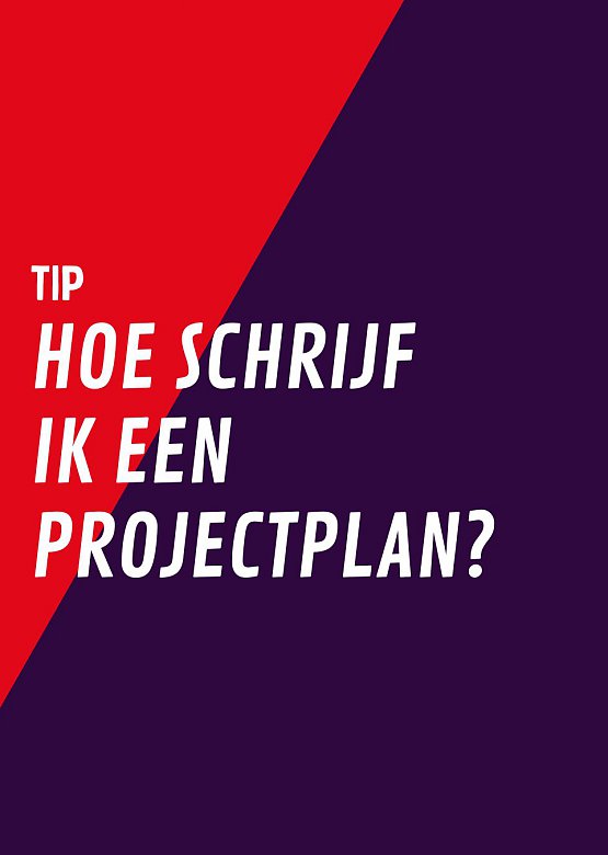 Hoe schrijf ik een projectplan?