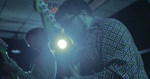 Home-exhibition-musicians