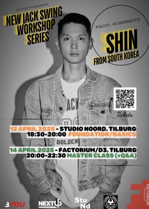 New Jack Swing Workshop - Cultuurfonds B-YOU by Art-fact Tilburg