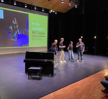 Nieuwjaarsbijeenkomst - Q&A optreden Rataplan