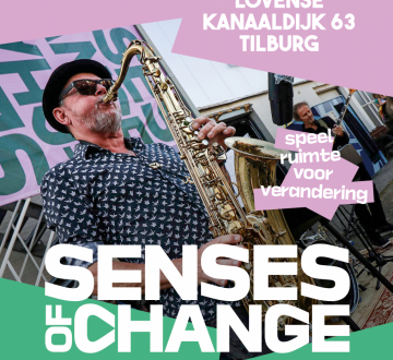 Senses of change flyer (voorkant)