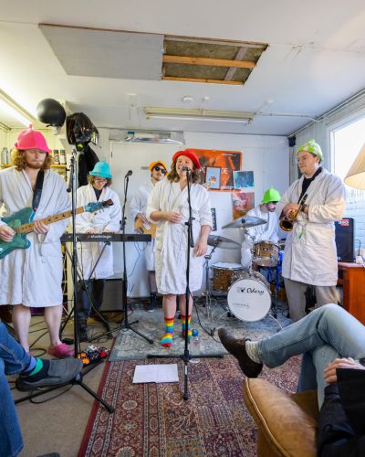 Huiskamerconcert bij Gluren bij de Buren