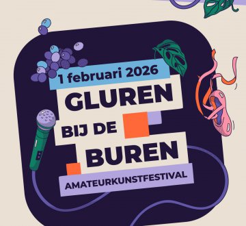 Gluren bij de Buren flyer