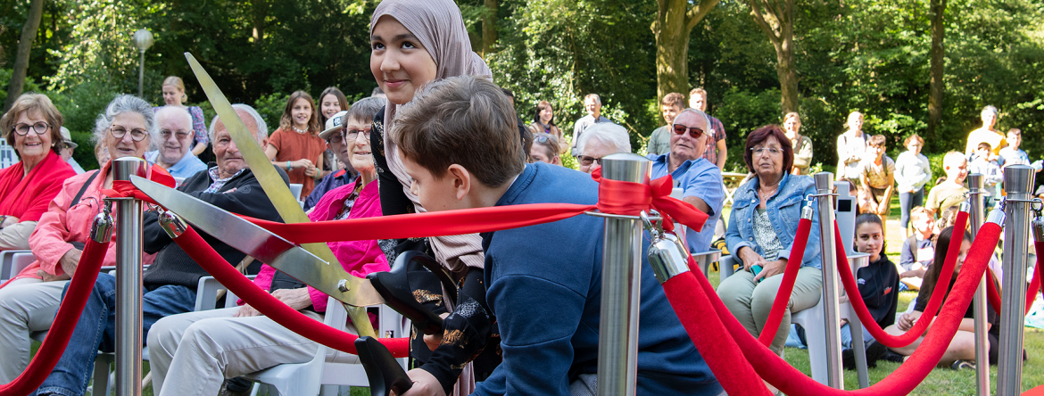 Opening buurtmuseum in Wandelbos 