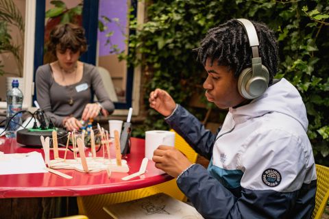 Creative Capsule - workshop en expositie - Jongerenfonds B-YOU