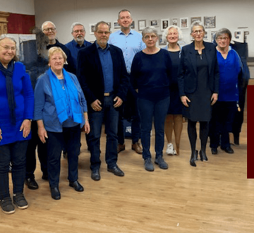 KOOR L’ESPRIT | Een kleinschalig, enthousiast koor met een verrassend repertoire. We zingen voornamelijk Engelstalige nummers en bekende musicalstukken, vaak driestemmig. De energie en het plezier zijn altijd zichtbaar bij zowel ons als het publiek. Onder leiding van dirigent en pianist Marjola Lishi garanderen we kwaliteit. We zijn een kleurrijk amateurgezelschap dat met hart, ziel én humor zingt. Gezelligheid en gezonde inspanning staan bij ons centraal.