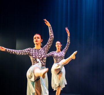 Klassiek Ballet Factorium | Deze groep van 6 paleisdames in mooie jurken brengt klassiek in een modern jasje. Deze dansgroep bestaat uit enthousiaste professionals en vergevorderde dansers die al jaren wekelijks les volgen bij Factorium, onder leiding van docent Simone Houben.