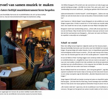 Artikel over Laatbloeiers in Brabants Dagblad, 10 feb 2021