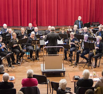 Johan Geijsels met Seniorenorkest Tilburg