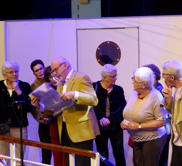 De Gouden Mix, scene uit de show ‘Kras op cruise’