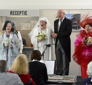 De Gouden Mix, finalescene uit de show ‘Residentie Welzorg’