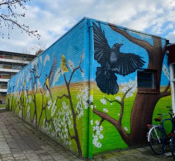 Muurschildering - Stichting de Reinevaer