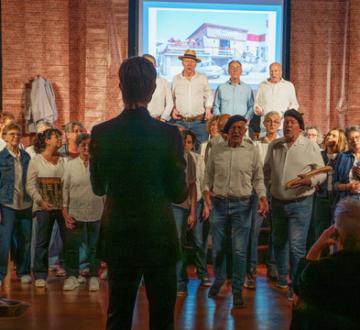 Koor Pistache - Muziektheatervoorstelling ‘Café Pistache‘