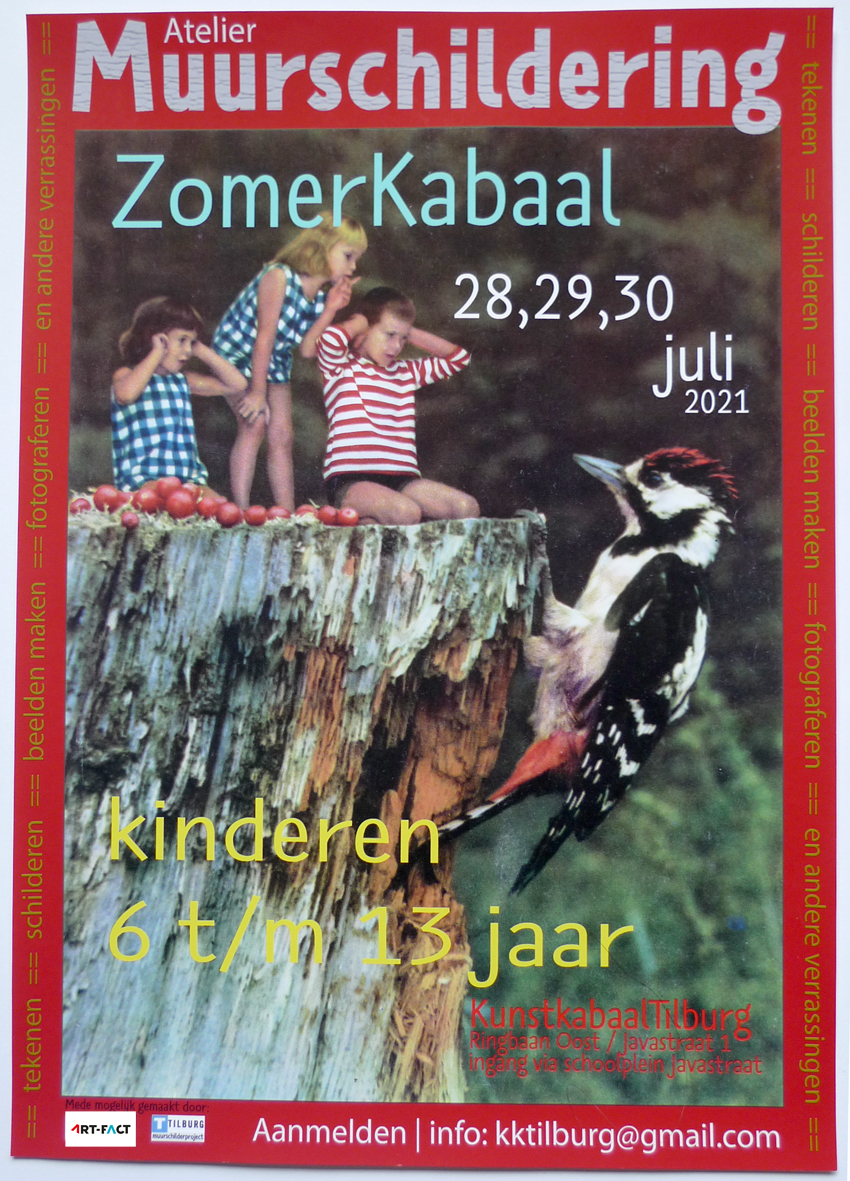 Affiche Mural Zomerkabaal 2021 