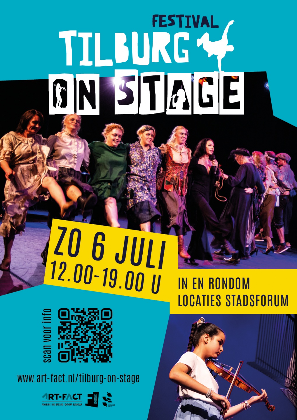 Poster Tilburg on Stage 2025