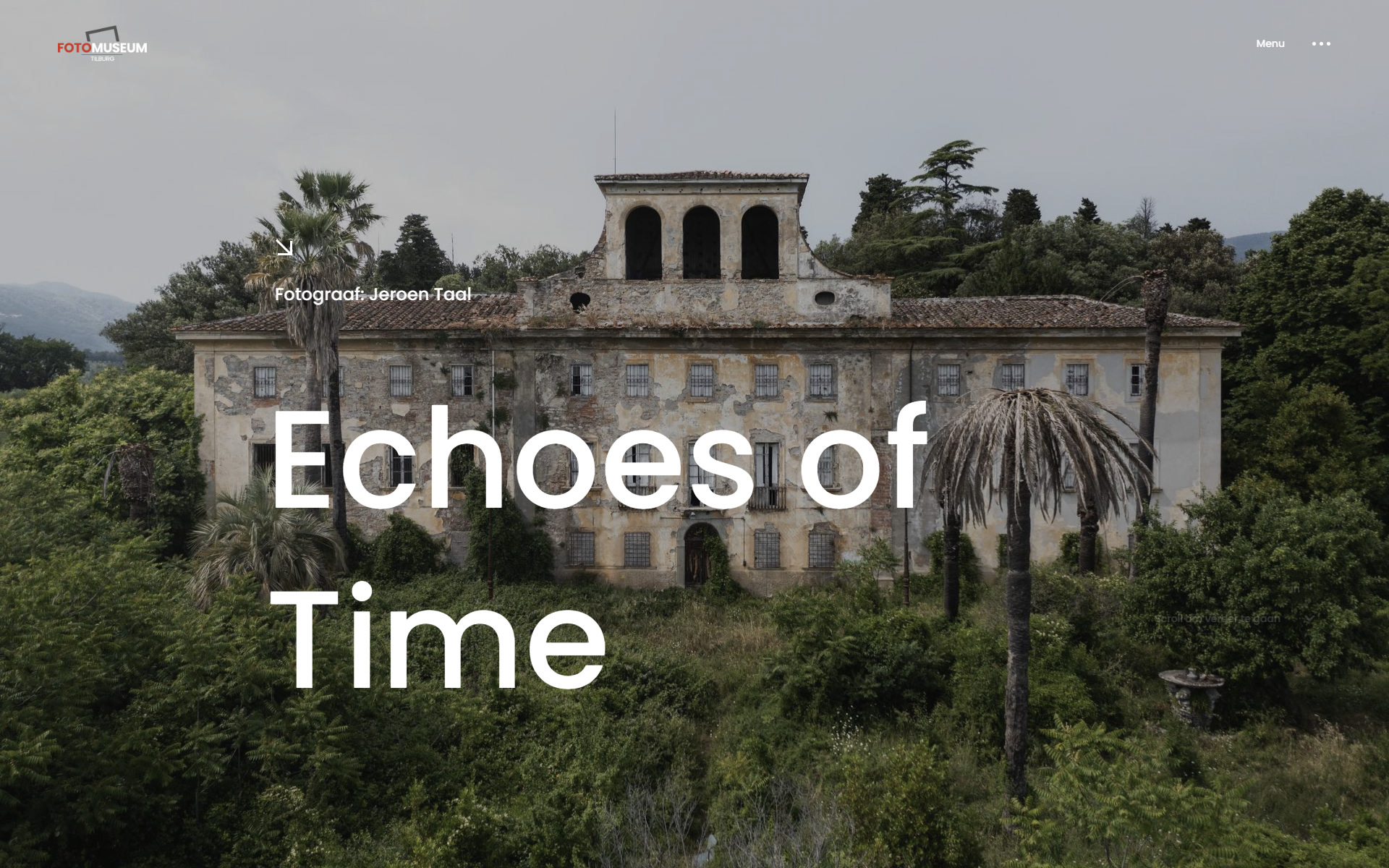 Expositie 'Echoes of Time' door fotograaf Jeroen Taal