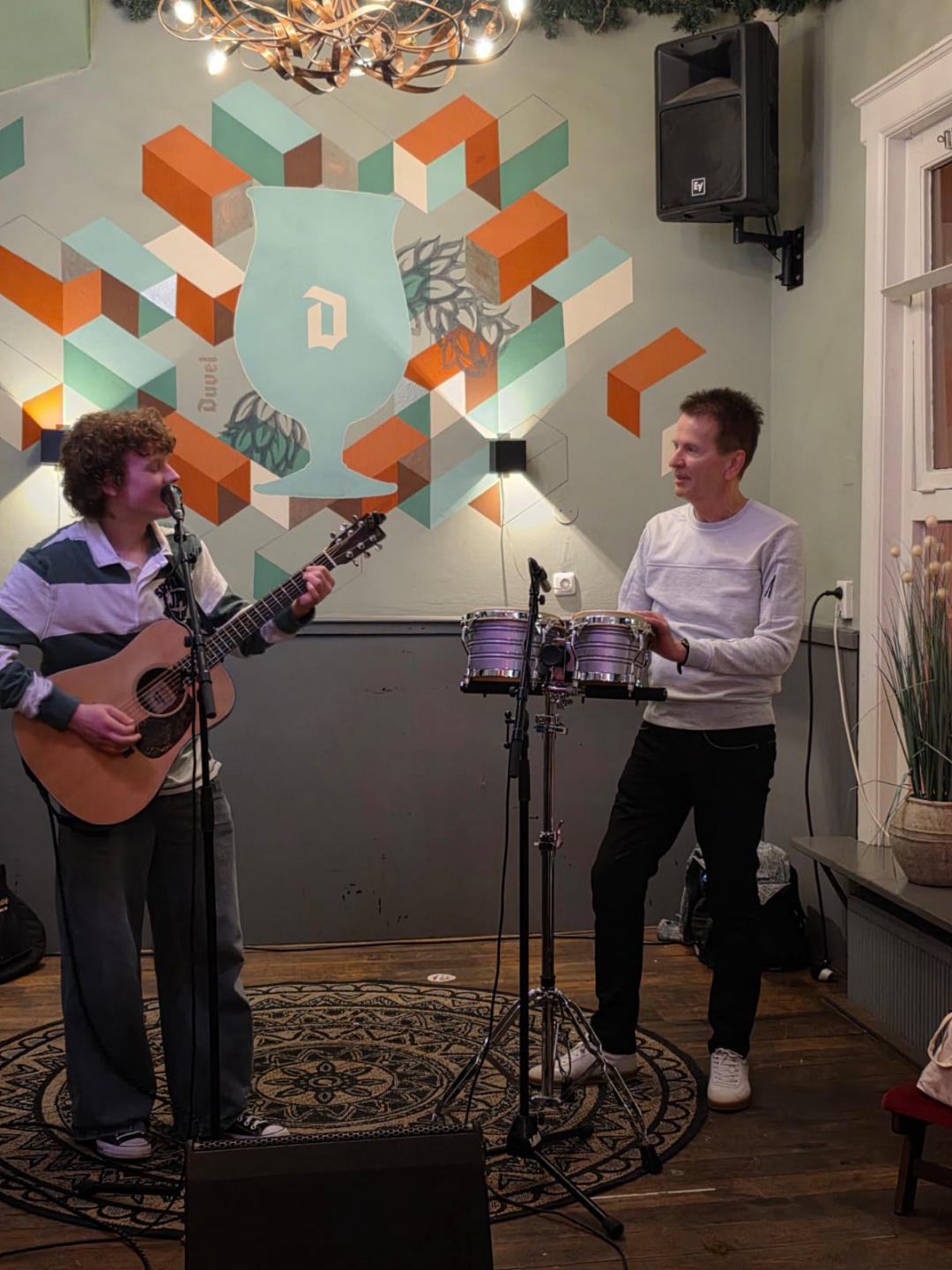 Sam Groenenberg en Jan Ophuis